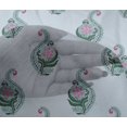 thumbnail image 4 of oneOone Viscose Chiffon Fabric Leaves & Floral Block Print Fabric By Yard 42 Inch Wide, 4 of 4