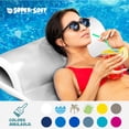 thumbnail image 4 of TRC Recreation Sunsation Matelas Flottant de Piscine en Mousse de 1,75 Pouces d'Épaisseur, 70 Pouces x 26 Pouces, Blanc, 4 of 9