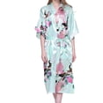 thumbnail image 1 of Robe pour Femmes Aguichant Peignoirs pour Femmes Kimono Paon Longue Robe de Chambre Robe Japonaise Robe, 1 of 5