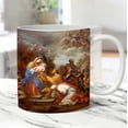 thumbnail image 1 of Lksixu Print Mug Ceramic Mug, Printed Coffee Cup, Commemorative Ceramic Cup Of Jesu Birth Kitchen Gadgets, 1 of 2