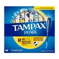 thumbnail image 3 of Tampax Pearl Tampons, avec Tresse LeakGuard, Absorption Régulière, Non Parfumés 36 Unités, 3 of 23