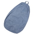 thumbnail image 3 of FOCUSNORM Corduroy Sofa Cover for Bean Bag Chair, Water Drop Shape Sofa Cover, 3 of 6