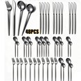 thumbnail image 1 of Silverware Set,48-Piece Stainless Steel Flatware Service for 12, Kitchen Accessories Utensils Tableware Cutlery Set,Dishwasher Safe, 1 of 7