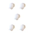 thumbnail image 1 of Thinsony Hip Hop Baseball Cap With Ring Decor For Stylish Look Cotton Ring Baseball Hat Fits All Head Shape Comfortable Chain White 5Set, 1 of 6