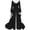 05-Black, variant on Halloween Costumes for Women Renaissance Dress Butterfly Sleeve Maxi Gown Dresses Evening Party Retro Medieval Cosplay Costumes Black,XL