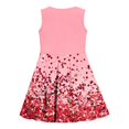 thumbnail image 4 of RXIRUCGD 2025 Vêtements d'Été pour Enfants Robe d'Été Sans Manches à Col Rond à Paillettes pour Filles Taille Moyenne Robe Cintrée à la Taille pour Enfants, 4 of 6