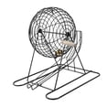 thumbnail image 1 of maskred Manual Bingo Cage Machine Classic Small Black Board Nightclub Halls for Dance Game, 1 of 6