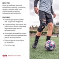 thumbnail image 4 of McDavid Knee Brace Support with Side Stays, Compression Knee Sleeve & Cross Straps for Patellar Tendon Support, Tendonitis, Arthritis Pain Relief, Recovery, Knee Bra, 4 of 6