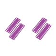 thumbnail image 1 of ZheElen 1/2/3/5 2x Durable And Portable Sewing Tool For Thread Stitch And Embroidery Enthusiasts Stitch Row Line Tool Widely Good Gift purple Monolithic 2PCS, 1 of 4