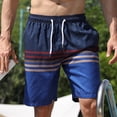 thumbnail image 2 of Ketyyh-chn99 Shorts pour Hommes Décontractés de Plage Mode Maillots de Bain pour Hommes avec Doublure Entrejambe Shorts de Bainshorts Rouge,2TG, 2 of 5