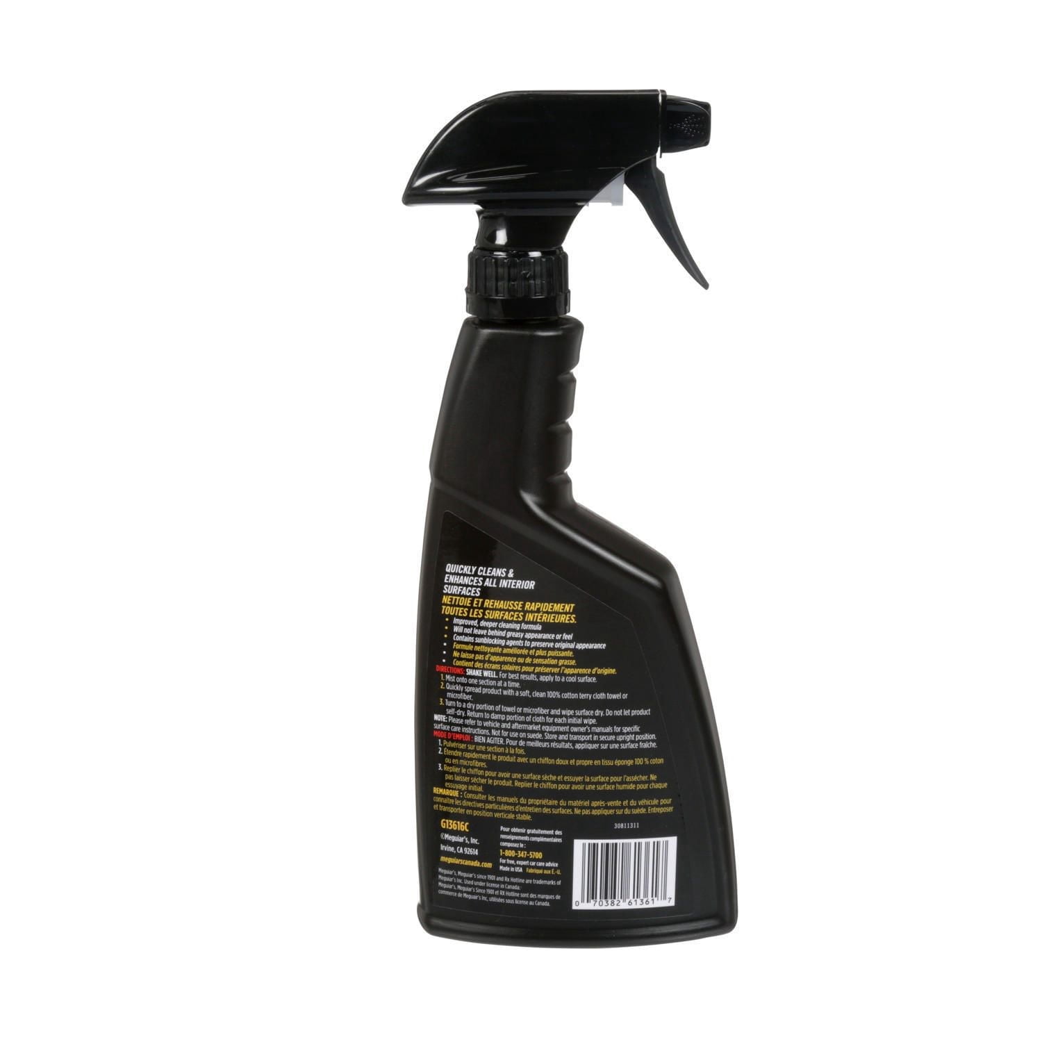 Nettoyant pour surfaces intérieures Quik Detailer(MC) Meguiar’s® G13616C