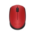 thumbnail image 1 of Logitech Wireless Mouse M170, 2.4 GHz with USB Mini Receiver, , 12-Months Battery Life - Red, 1 of 4