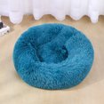 thumbnail image 4 of Labymos Blusea Lit Rond Doux en Peluche pour Animal de Compagnie Lit Doux pour Chat Lit pour Chat pour Chats Petit, 4 of 7