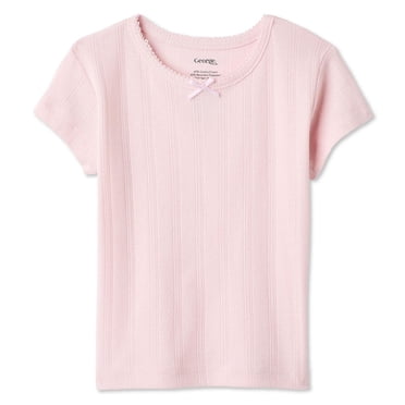 T-shirt en tricot pointelle George pour petites filles