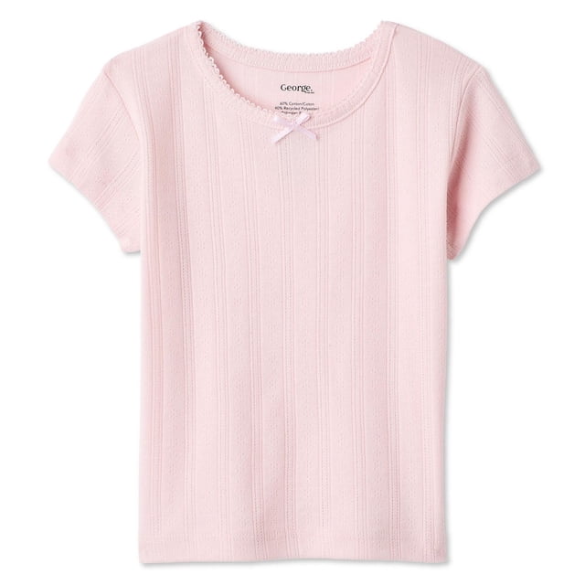 George Toddler Girls' Pointelle T-Shirt