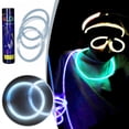 thumbnail image 1 of Premium Glow Sticks 100pc With Unique Connectors，Party Supplies Glow 12Hours 1ml, 1 of 5