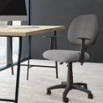 thumbnail image 3 of MYG Housse de Chaise de Bureau Beige Résistante à l'Eau Extensible Jacquard Élastique Housses 2 Pcs pour Chaise d'Ordinateur de Bureau Housse Extensible, 3 of 5