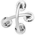thumbnail image 3 of Shisuyan 2PCS Suction Cup Shower Handles: Strong Adhesive Grab Bars for Bathroom Safety - Removable Handrails - Portable Suction Handles for Glass and Tile, 3 of 7