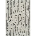 thumbnail image 2 of Tapis d'interieur abstrait Rug Branch Domus, creme noir, moderne - Salon, chambre, salle a manger et cuisine, 2 of 7
