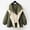 Style1-Green winter coats for women, variant on Mceream Women's Hooded Trench Coat Lightweight Lapel Button Down Jacket Color Block Mid-Length Windbreaker Loose Ladies Outerwear Tops Plus Size Outwear Camperas De Invierno Mujer Black XXL