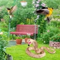 thumbnail image 1 of Aodebiao Super Realistic Rubber Snake Drives Away Birds Realistic TPR Fake Snake Suitable For Garden Cobras Rattlesnakes And Venomous Snakes Etc, 1 of 5