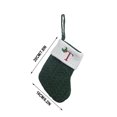 thumbnail image 3 of Vaidha Christmas Large Letters Christmas Stockings Cute Striped Christmas Tree Pendant Holiday Decorations, 3 of 5