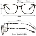 thumbnail image 4 of LifeArt Blue Light Blocking Computer Reading Glasses with Transparent Lens for Women/Men, 4 of 10