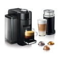 thumbnail image 1 of Nespresso Vertuo Coffee and Espresso Machine with Aeroccino by De'Longhi, Piano Black, 1 of 9