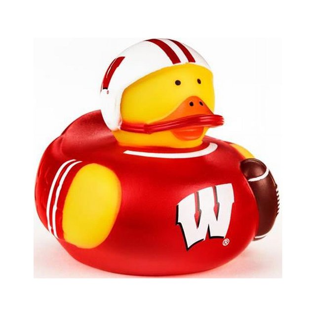 BSI Products 43020 Wisconsin Badgers 4 in. All Star Duck