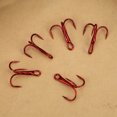 thumbnail image 4 of Corrosion Resistance Red 100PCS Fishing Hook, Fishhook, For Stream Sea Fishing Pool Wild Fishing 8#, 4 of 8
