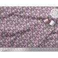 thumbnail image 3 of Soimoi Polyester Crepe Fabric Flower Artistic Printed Fabric 1 Yard 42 Inch Wide, 3 of 3