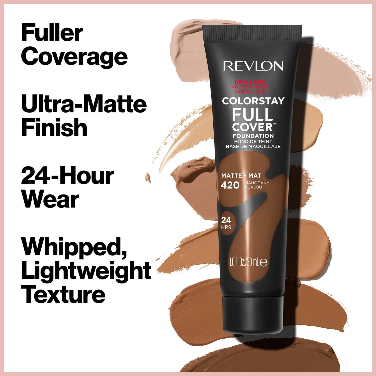 Revlon ColorStay Fond de Teint Crème à Couvrance Totale, Fini Mat