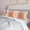 thumbnail image 2 of Unique Bargains Luxury Satin Pillowcase Cool Silk Pillow Case Cover 2pcs, 2 of 9