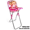 thumbnail image 4 of Ensemble de Meubles de Simulation pour Maison de Jeu pour Enfants, Poupée Bébé Nourrisson, Lit à Bascule, Chaise Berçante, 4 of 5