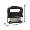 thumbnail image 2 of EGNMCR Kitchen Gadgets, Kitchen Appliances Meat Tenderizer With 48 Stainless Steel Blades Tenderizing Steak Chicken Beef Fish Pork Removable And Washable Tenderizer meat tenderizer, 2 of 5