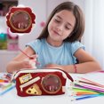 thumbnail image 2 of Cute Pencil Case Cute Food Pain Bag Pencil Case High Denomination Large Capacity Student Pencil Case Color Contrast Pencil Case Can Be Placed, 2 of 6