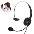 thumbnail image 1 of Telephone Headset, Monaural Headset, Black For Home Telephone For Landline Phone For Office Use, 1 of 8