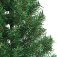 thumbnail image 5 of vidaXL Artificial Half Christmas Tree with Stand Green 180 cm PVC, 5 of 5