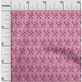 thumbnail image 1 of oneOone Georgette Viscose Fabric Leaves|Floral & Paisley Block Printed Craft Fabric BTY 42 Inch Wide, 1 of 4