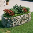 thumbnail image 1 of vidaXL Lit Surélevé en Gabion Fer Galvanisé 200x100x50 cm, 1 of 5