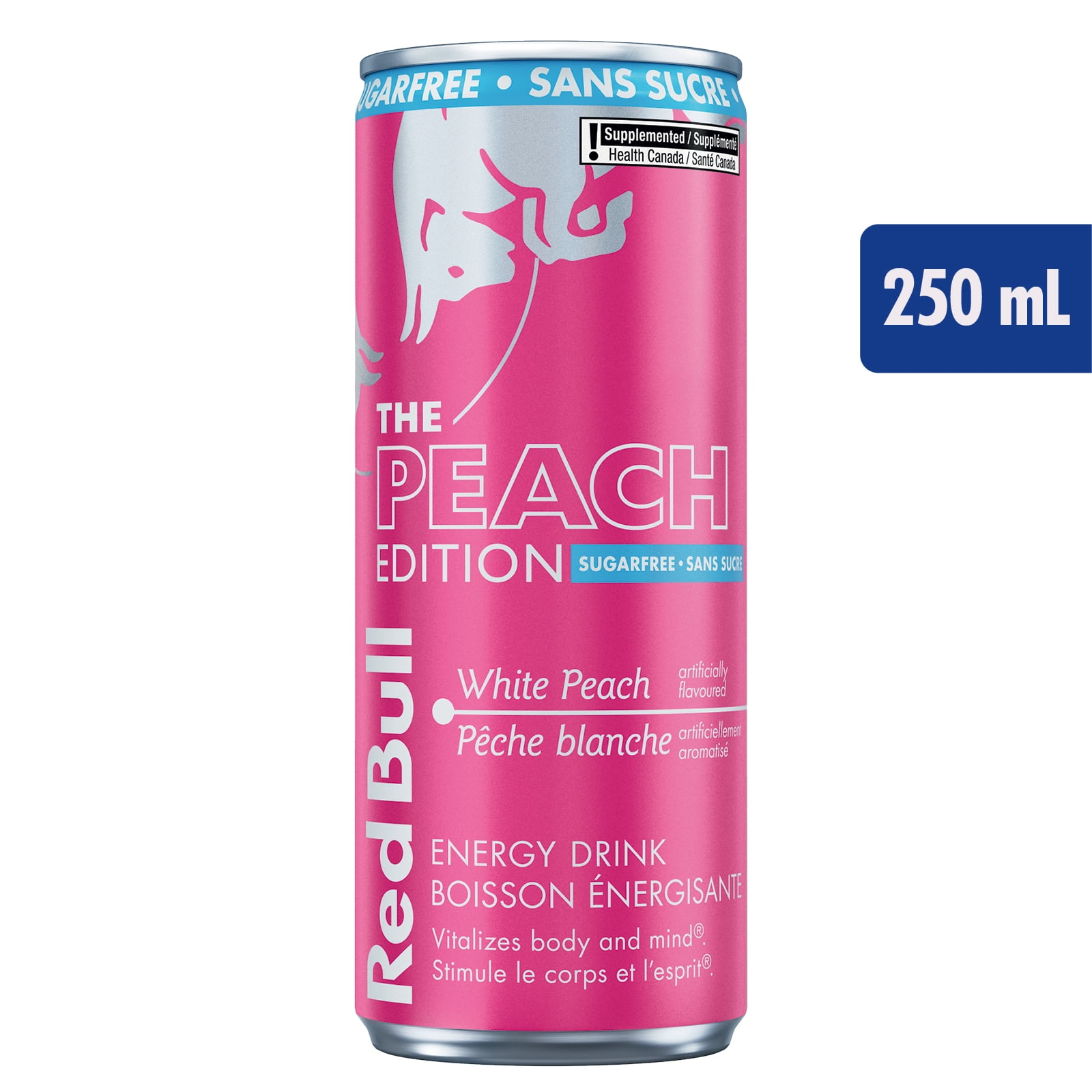 Red Bull Sugar Free White Peach 250ML