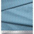 thumbnail image 3 of Soimoi Blue Rayon Fabric Geometrical Star Geometric Printed Fabric 1 Yard 42 Inch Wide, 3 of 5