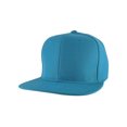 thumbnail image 1 of Top Headwear Casquette à Visière Plate Ajustable à Bouton-Pression - Turquoise, 1 of 2