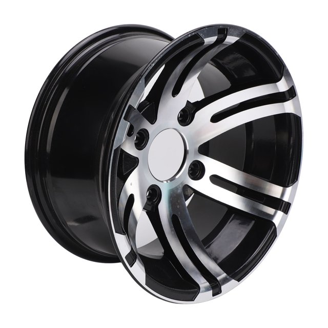 12 Inch ATV Wheel Hub, High Strength Aluminum Alloy ATV Wheel Rim, Replacement for Quad Bike Go Kart Off Road Vehicle