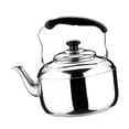 thumbnail image 1 of Whistling Kettle 5L Stainless Steel Coffee Tea Pot Induction Gas top, 1 of 8