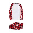 thumbnail image 3 of LSLJS Christmas Family Pajamas Matching Sets, Matching Family Christmas Pajamas Set Christmas Pjs for Family Set Red Plaid Top and Long Pants Sleepwear Sets for Holiday Xmas Sleepwear Set, 3 of 4