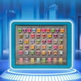 thumbnail image 4 of Kids' Learning Tablet with Alphabet and Math Games, Interactive Educational Toy for Preschoolers, Rechargeable LED Screen for Ages 3+, 4 of 8