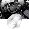 thumbnail image 1 of Car Gear  Knob  Cover 5 Speed  Clio Scenic Megane II Silver, 1 of 8