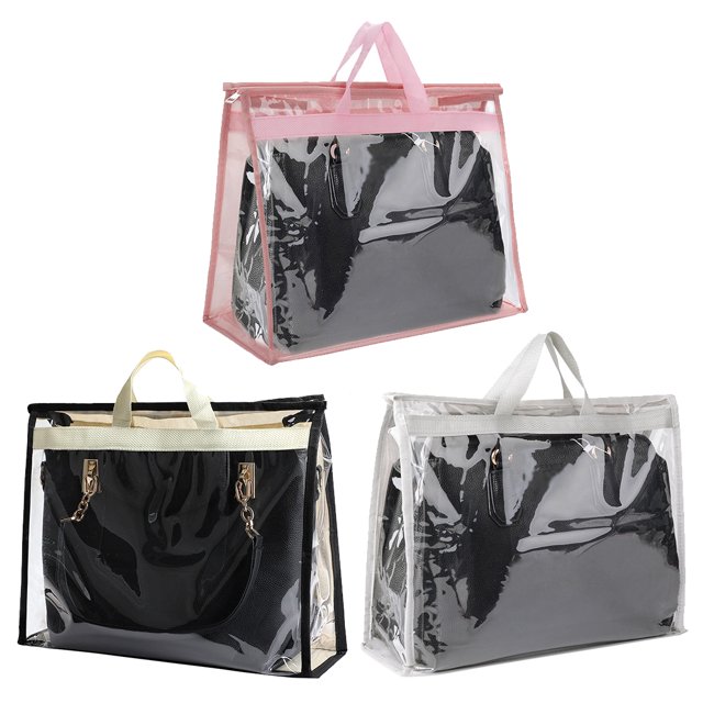 Coofit Organisateur de Sac à Main Transparent, Protecteur de Sac à Main Mode et Anti-Humidité