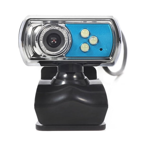 Black and Friday Clearance Sale Deal cuyhtdup 3 LED USB 2.0 HD Webcam Camera Web Cam With Microphone Mic For PC Laptop